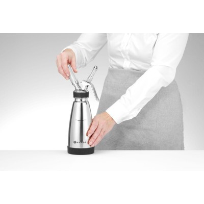 Lahev na šlehačku i teplé omáčky, HENDI, 0,5L, ⌀95x(H)275mm