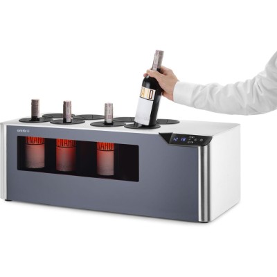 Pultová chladnička na víno dvouzónová, Cellar, Arktic, Černá, 220-240V/60W, 800x350x(H)293mm