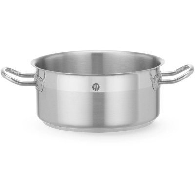 Pánev na dušení nízká, bez víka, HENDI, Profi Line, 2,8L, ⌀200x(H)90mm
