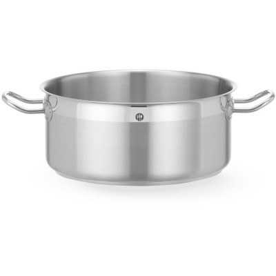 Pánev na dušení nízká, bez víka, HENDI, Profi Line, 7,3L, ⌀280x(H)120mm