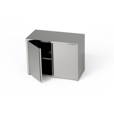 Nerezová nástěnná skříňka s dvířky 60x40x60 cm | FORGAST