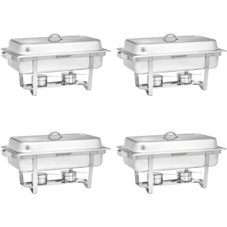 Stolní ohřívač GN 1/1 - sada 4 kusů FORGAST FG03109K