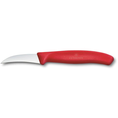 Nůž na zeleninu zahnutý, Victorinox, Červená, (L)162mm
