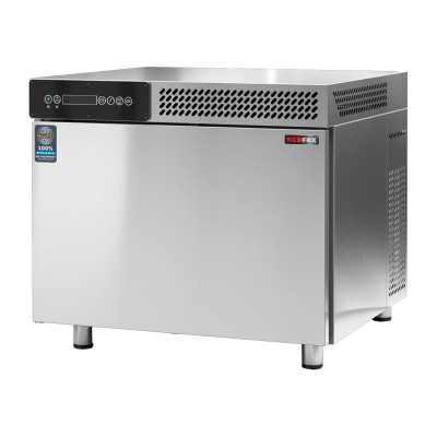 Šoker 3x GN 1/1 digitální ovládací panel 230 V, vyšší nožičky, panty vpravo | REDFOX - SHFN 0311 FSHF PD