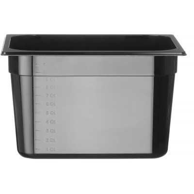Nádoba GN 1/2 COOL, HENDI, COOL, GN 1/2, 11,9L, Černá, 325x265x(H)200mm