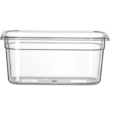 Nádoba GN 1/3 COOL, HENDI, COOL, GN 1/3, 5,5L, Průhledná, 325x176x(H)150mm