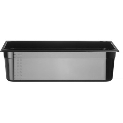 Nádoba GN 1/1 COOL, HENDI, COOL, GN 1/1, 20L, Černá, 530x325x(H)150mm