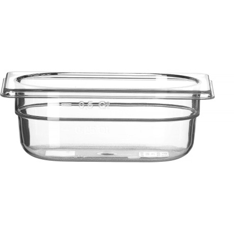 Nádoba GN 1/9 COOL, HENDI, COOL, GN 1/9, 0,6L, Průhledná, 108x176x(H)65mm