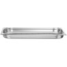 Nádoba GN 1/1, perforovaná, HENDI, Profi Line PLUS, GN 1/1, 5L, Stříbrná, 530x325x(H)40mm