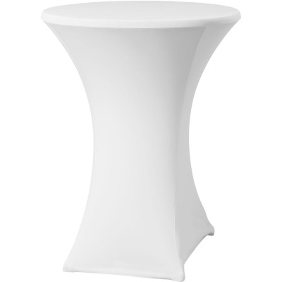 Ubrus na stol, kulatý, HENDI, Profi Line, Bílá, ⌀800x(H)1050mm
