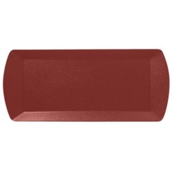 RAK Talíř obdélný 35 × 15 cm, tmavě červená | RAK-NFOPSP35DR
