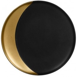 Metalfusion talíř hluboký pr. 27 cm, černo-zlatý