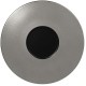 Metalfusion talíř mělký Gourmet pr. 29 cm, černo-stříbrný