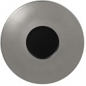 RAK Metalfusion talíř mělký Gourmet 29 cm, černostříbrný | RAK-MFFDGF29SB