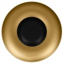 RAK Metalfusion talíř hluboký Gourmet 29 cm, černozlatý | RAK-MFFDGD29GB
