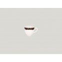 RAK Woodart šálek na kávu 23 cl – tmavě hnědá | RAK-WDCLCU23OB