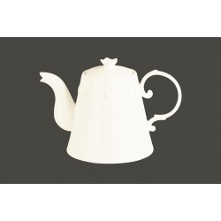 Konvice na čaj s víčkem - Princess White gold