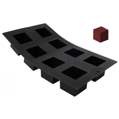 Silikonová forma - kostka 4,5×4,5 cm