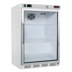 DR 200 GSS - Skříň chladicí 130 l prosklené dveře 2x rošt, nerez