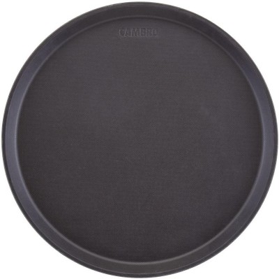 Servírovací tác Camtread®, kulatý, protiskluzový, vínový, ø405x(H)21mm